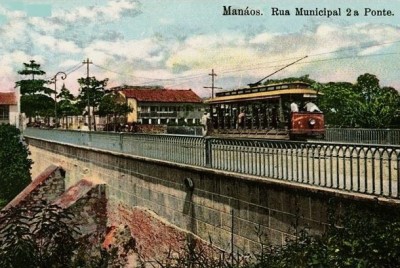 Manaus Tram um 1902